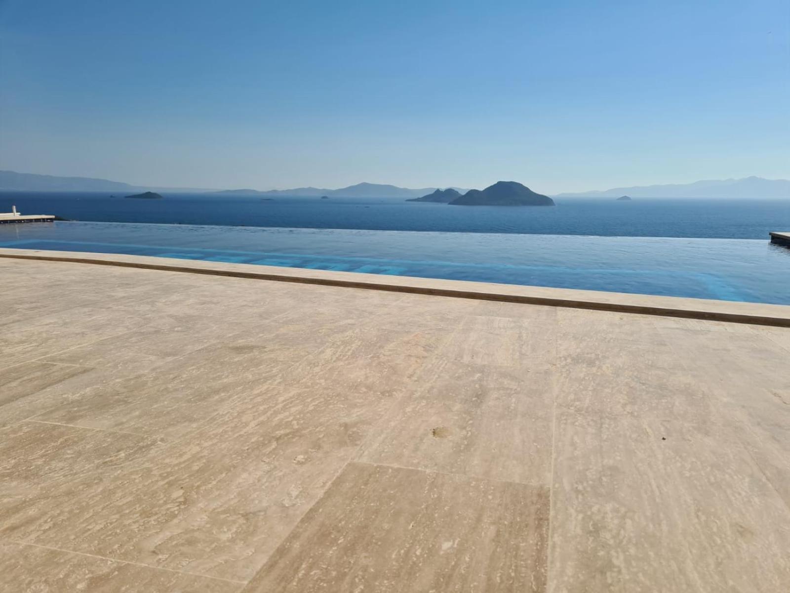 Bodrum Eason Villa & House 350M2 Full Sea View With Private Infinity Pool מראה חיצוני תמונה