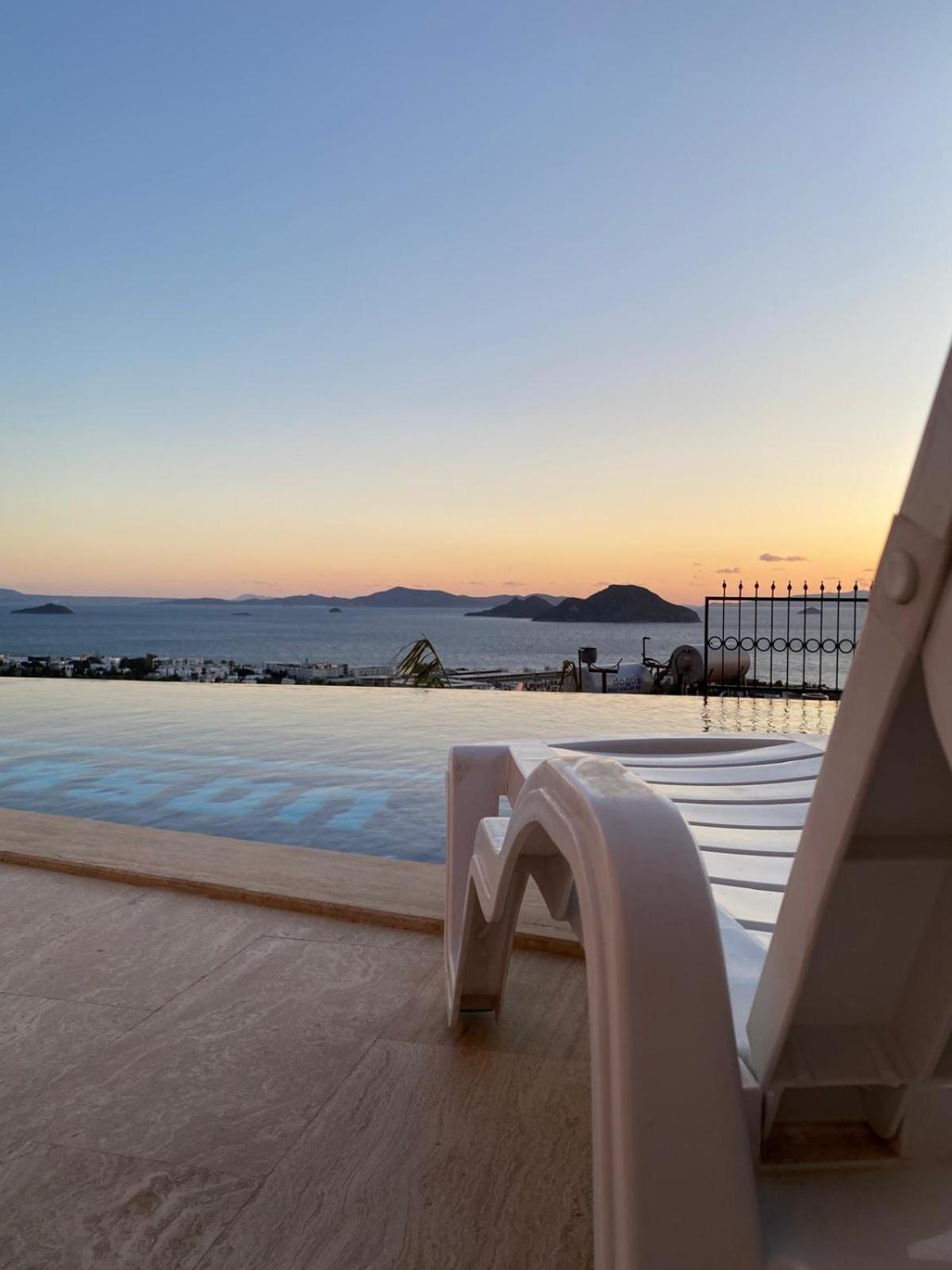 Bodrum Eason Villa & House 350M2 Full Sea View With Private Infinity Pool מראה חיצוני תמונה