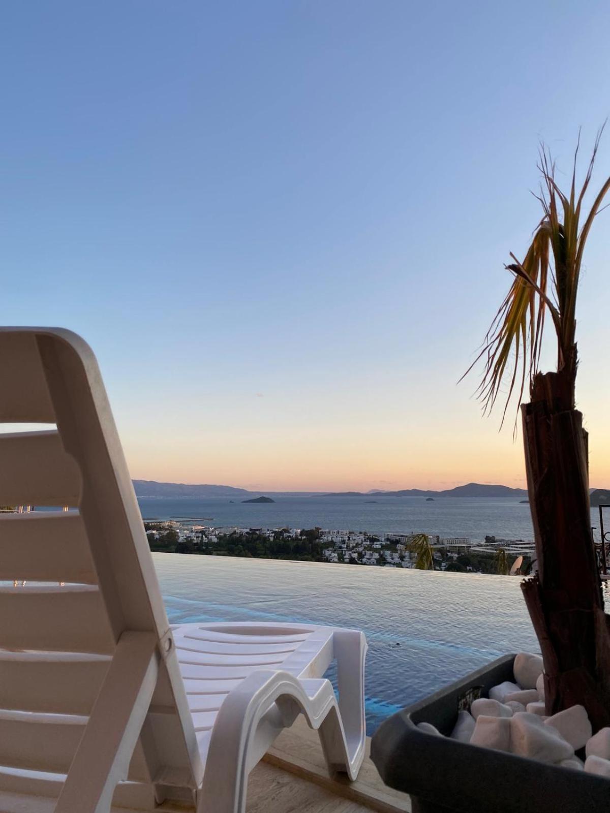 Bodrum Eason Villa & House 350M2 Full Sea View With Private Infinity Pool מראה חיצוני תמונה